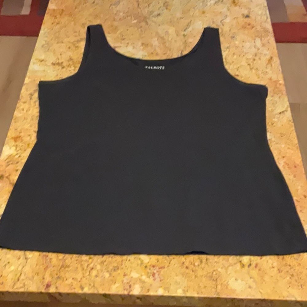 Talbots Black Tank Top